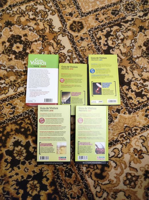 Deco Proteste Wine Guide (2009, 2010, 2011, 2016, and 2017)64283832906371121