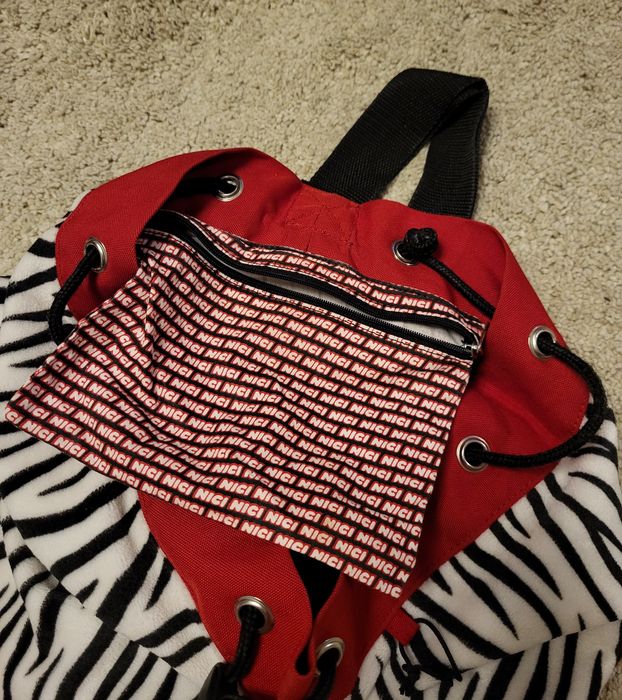 Plecak torba worek wild NICI zebra