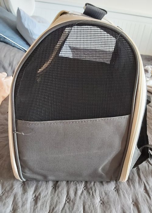 Mochila para transportar gato ou cão