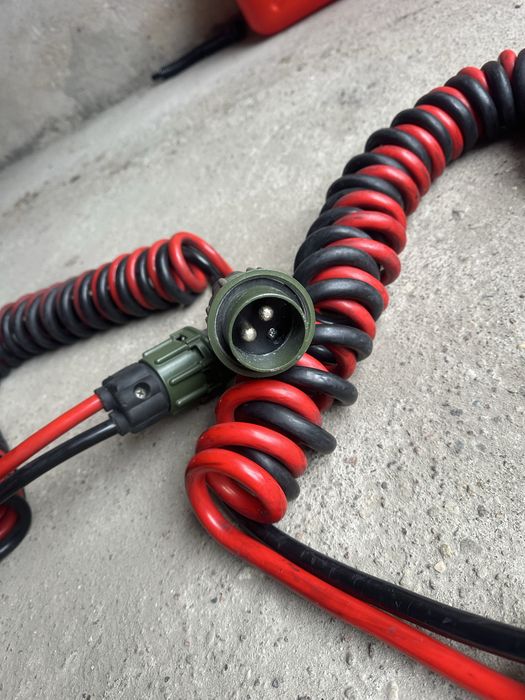 Kabel NATO 4M 2x35MM 24V/12V z wtyczkami 4,0 mb