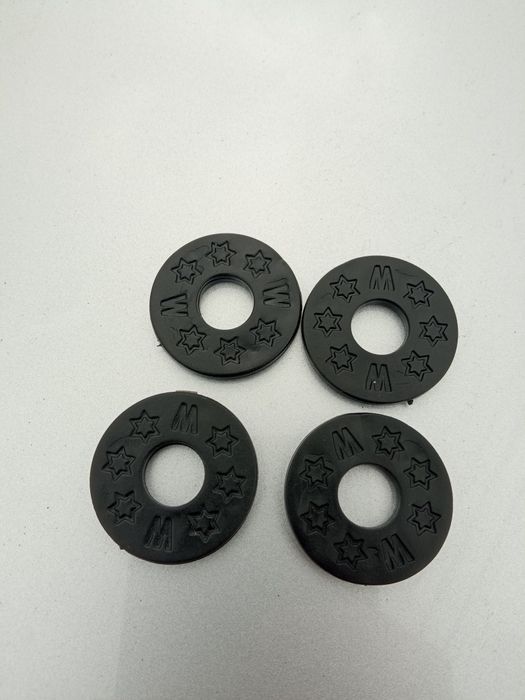 Par Straplock de borracha para guitarra