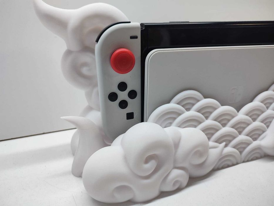 Stand de Nuvens para Docking de Nintendo Switch (V1, V2 & OLED)