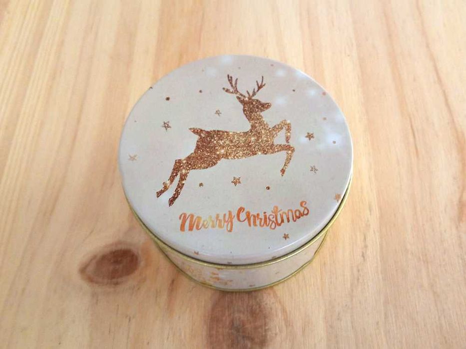 Caixa de Latão Merry Christmas