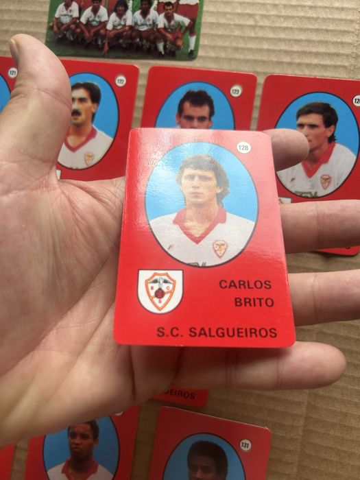 Equipa do Salgueiros 87/88 calendários futebol