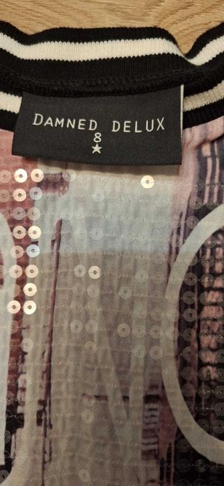 Top z nadrukiem - DAMNED DELUX - 36 oversize