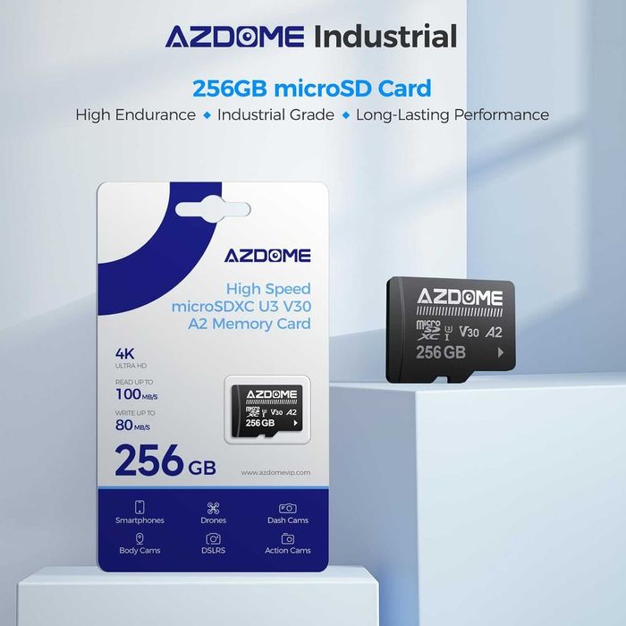 Azdome Karta pamięci microSDXC 256GB