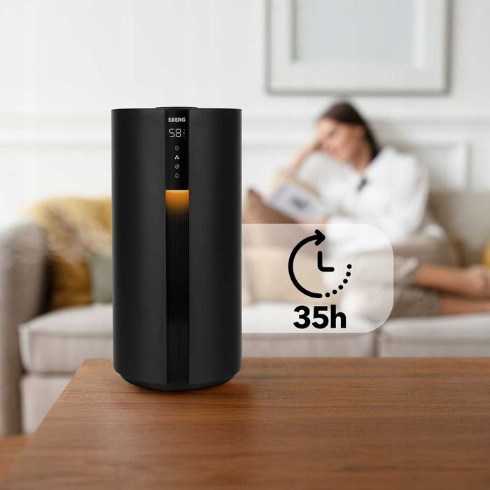 nawilżacz powietrza ultradźwiękowy 35h aroma pilot led cichy dyfuzor