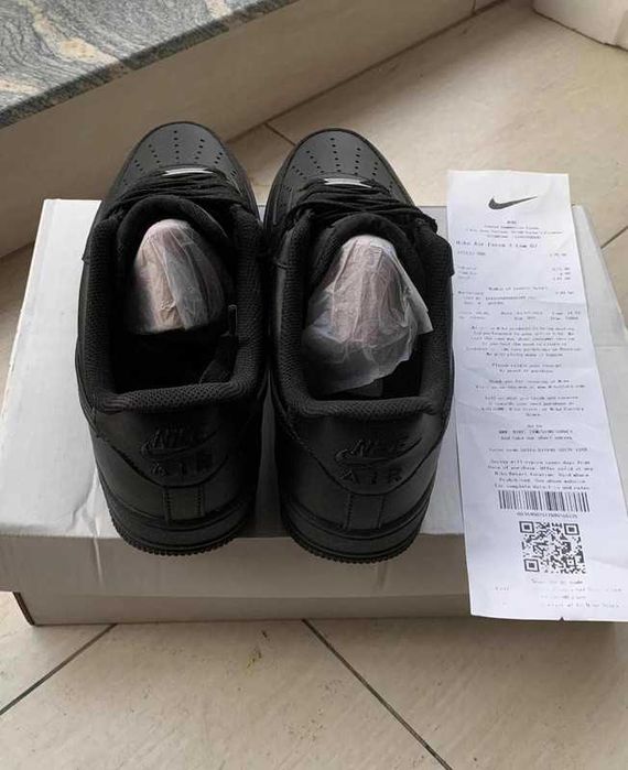 Air Force 1 Czarne Nowe Rozmiar: 44