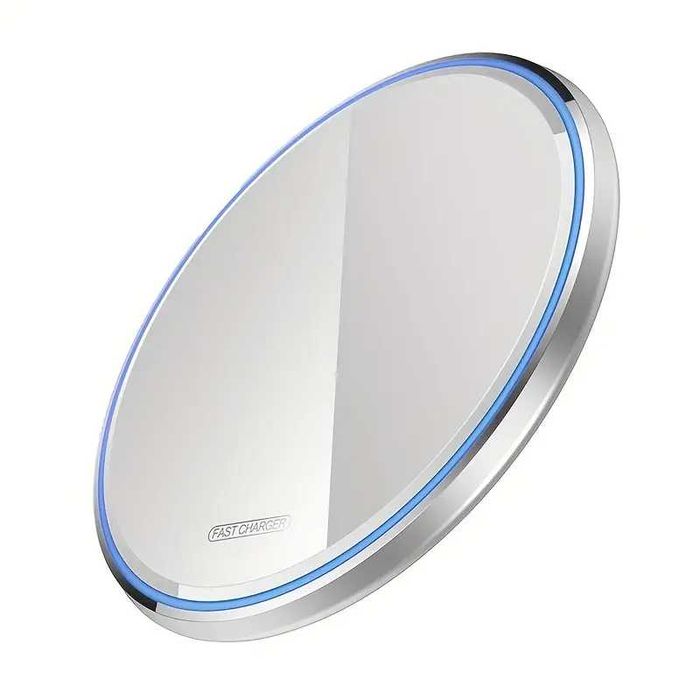 NOVO -  Carregador sem fios para telemovel android ou iPhone