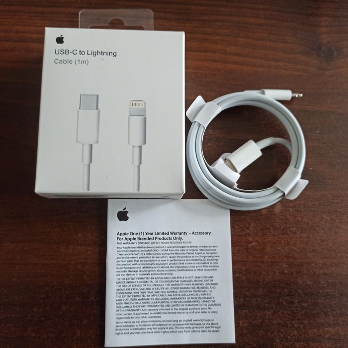 Nowy kabel Apple USB-C szybkiego ładowania