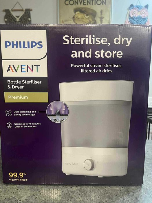 Philips Avent Parowy sterylizator do butelek z suszarką SCF293/00