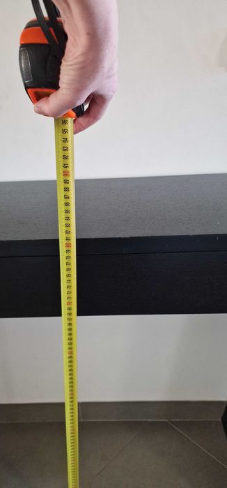 Consola de entrada em wengué castanho