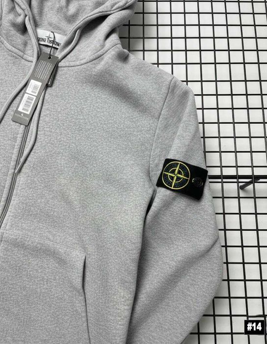 РОЗПРОДАЖ • Новое Зип Худи Stone Island • Стон Айленд Олімпійка