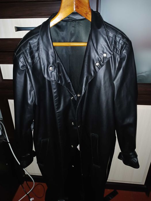 Плащ чоловічий кожзам