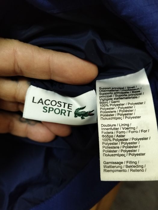 Casaco blusão lacoste