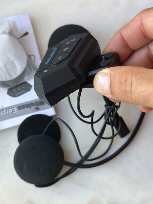 Intercomunicador Bluetooth fones novo Fale ouça música e atenda ligaca