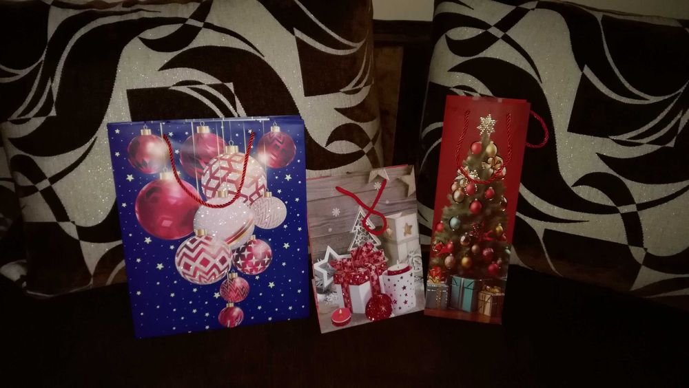 torebki świąteczne na prezent