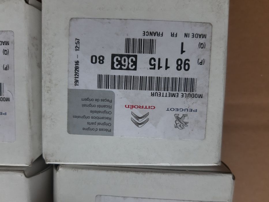 Czujniki tpms Peugeot 3008