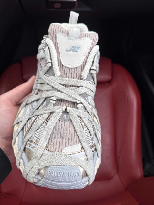 (ОПЛАТА ПІСЛЯ ОГЛЯДУ)Balenciaga 3XL Extreme Lace Grey Beige Баленсіага