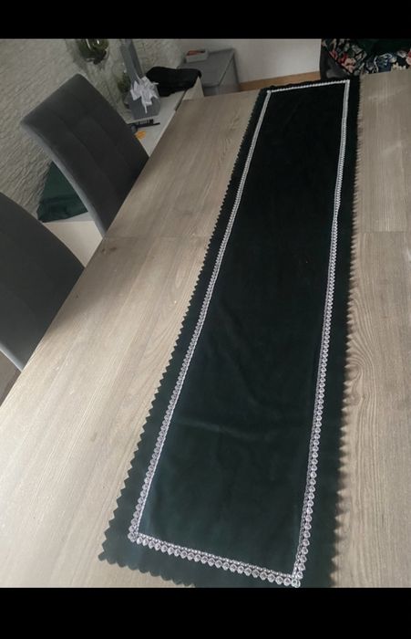 Zestaw zaslony, bieznik i poduszki