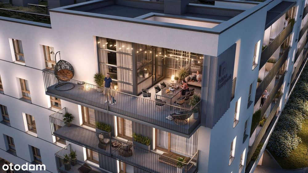 3-pokojowe mieszkanie 59m2 + balkon