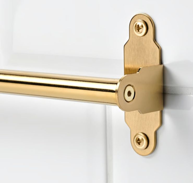 Drążek IKEA Hultarp 120 cm złoty