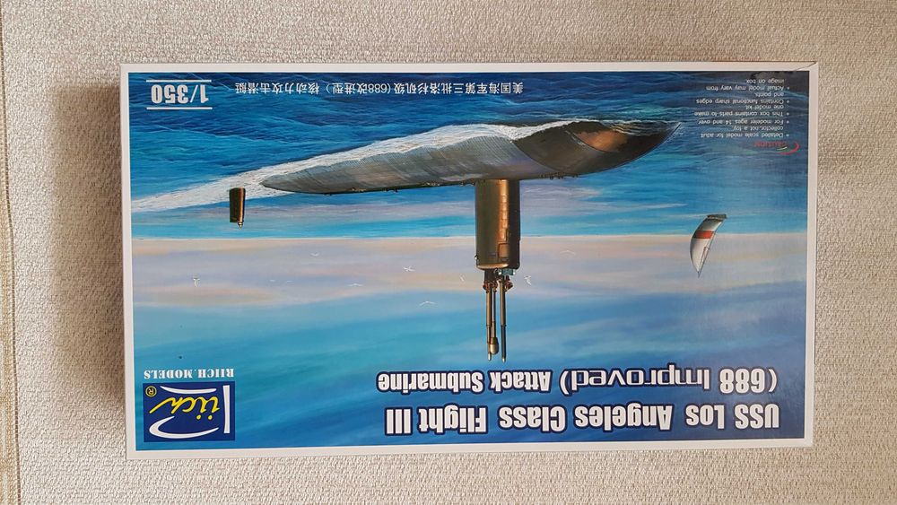 Model plastikowy USS Los Angeles Class Flight III ( 688 Improved),