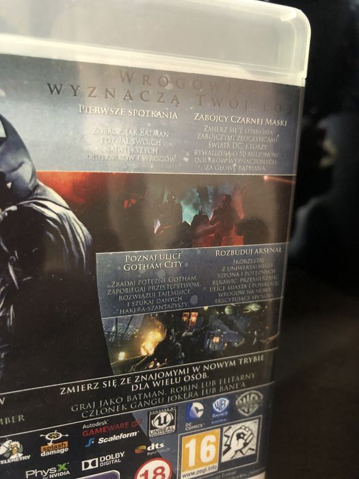 Batman Origins PS3 Polskie wydanie PL PlayStation 3