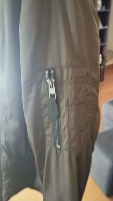 Blusão impermeável verde tropa Clockhouse