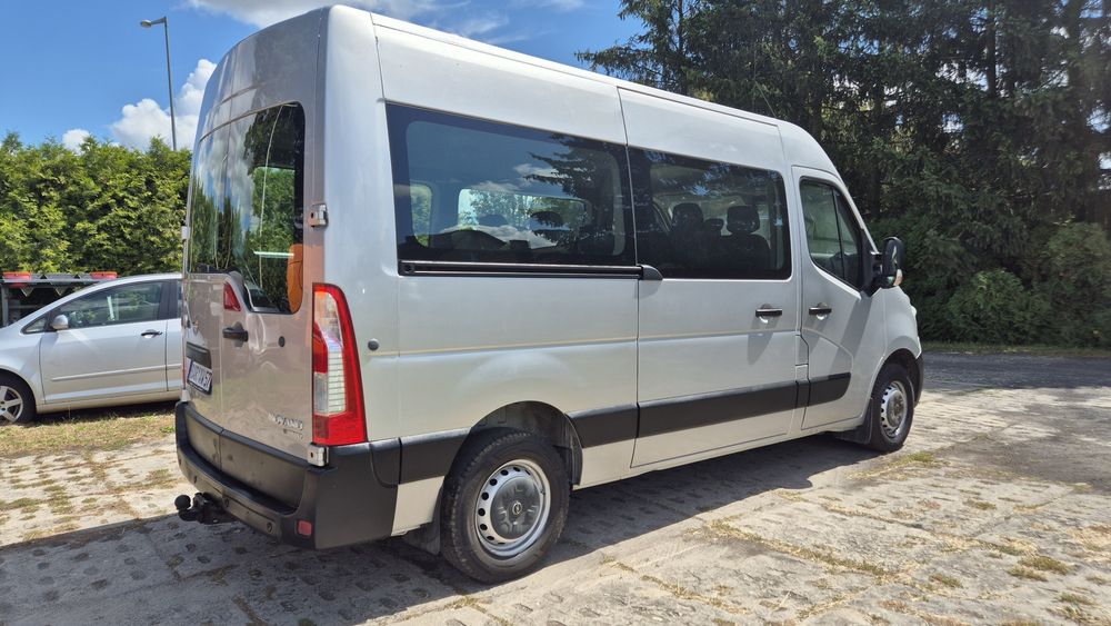 Opel Movano 2016r (Master) 9 osob klima tempomat parktronik webasto