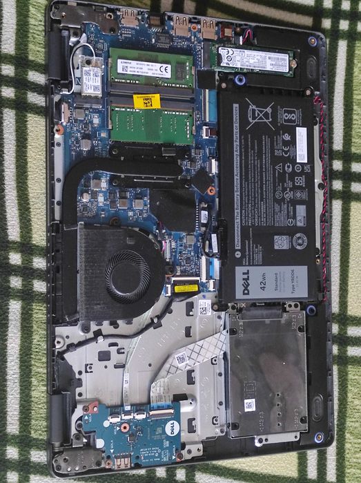Потужний ноутбук Dell на i3 1005g1 з IPS дисплеєм