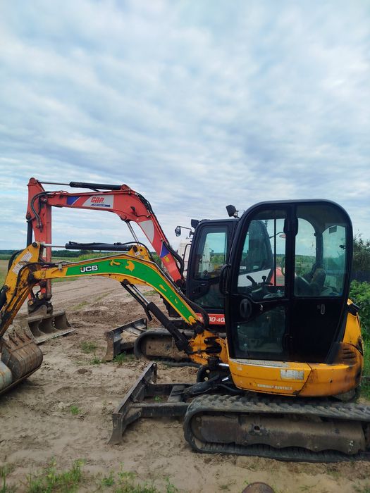 Usługi minikoparką, roboty ziemne