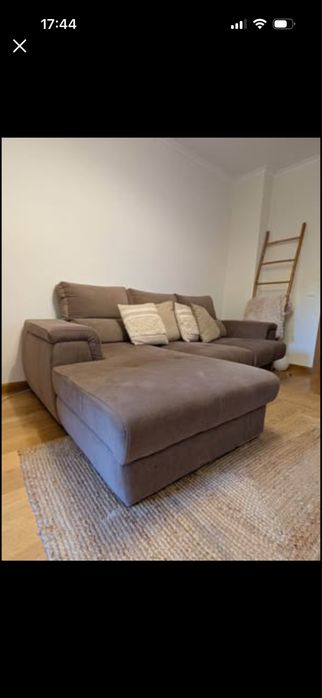 Sofa extensivel creme