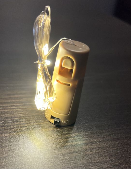 Lampki ozdobne do butelki