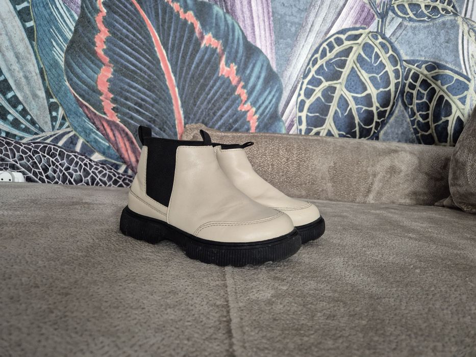 Buciki dla dziewczynki stylowe Zara r. 28