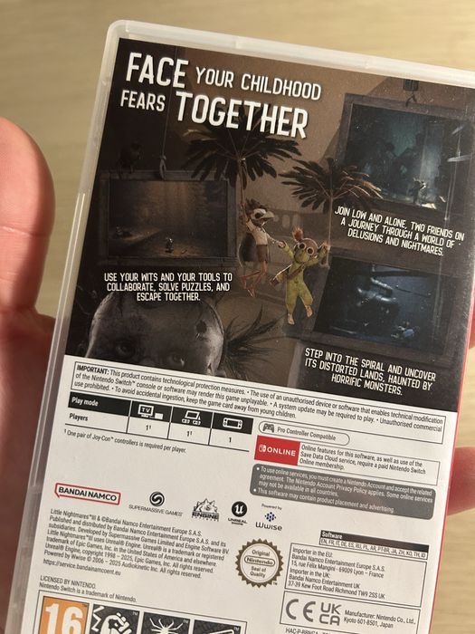 Little nightmares 3 nintendo switch