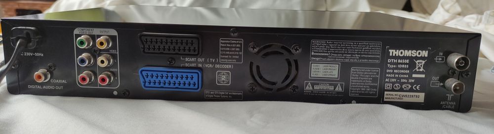 DVD Thomson DTH 108 E