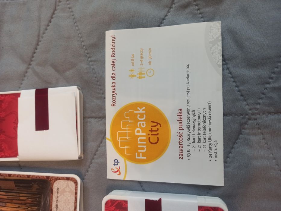 FunPack City Gra karty Tp  Serce i rozum