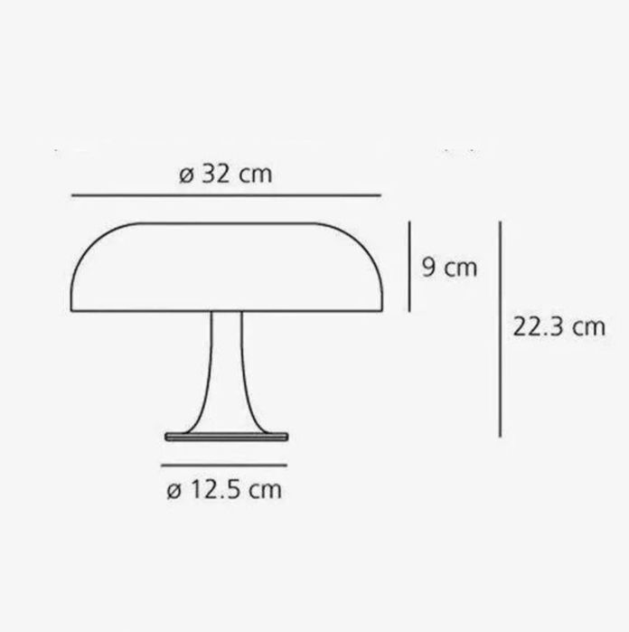Лампа гриб USB/led