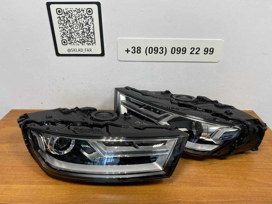 Фара фары Audi Q7 4m Bi-xenon бі ксенон Ауди ку7 оригінал trade in