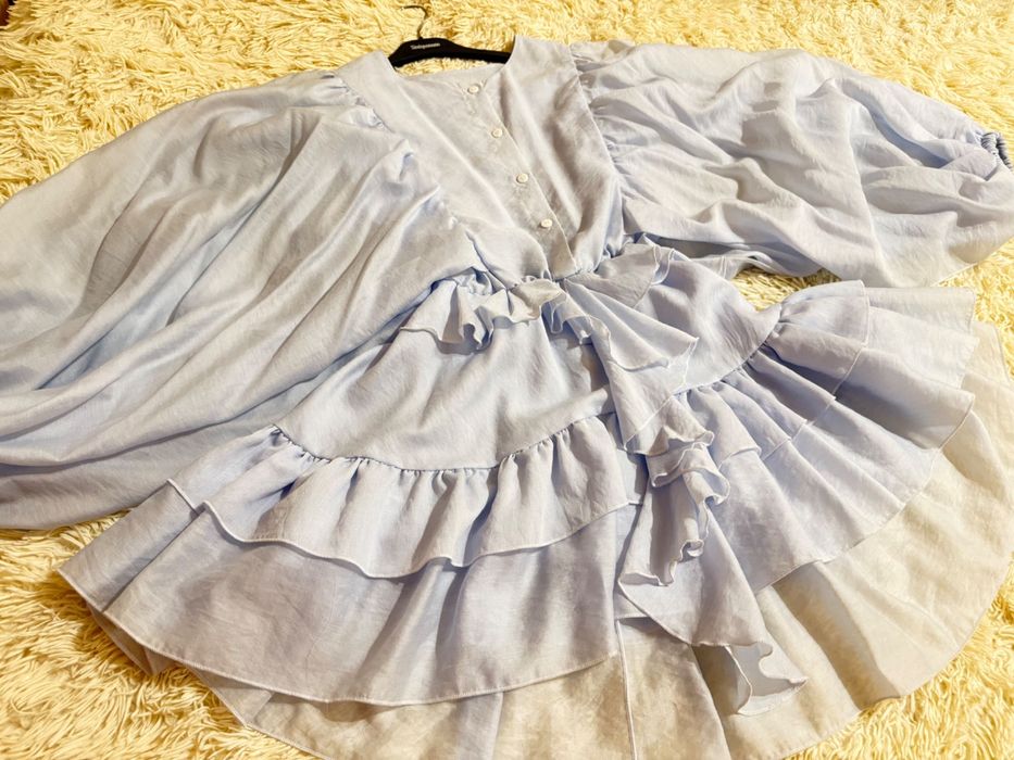 Сукня як хмаринка XS 1 раз б/у fabric 17