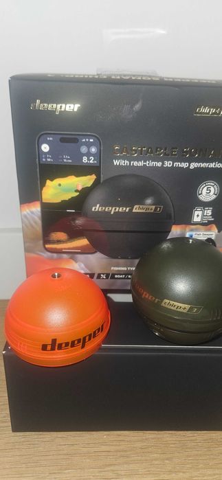 Echosonda deeper chirp+3