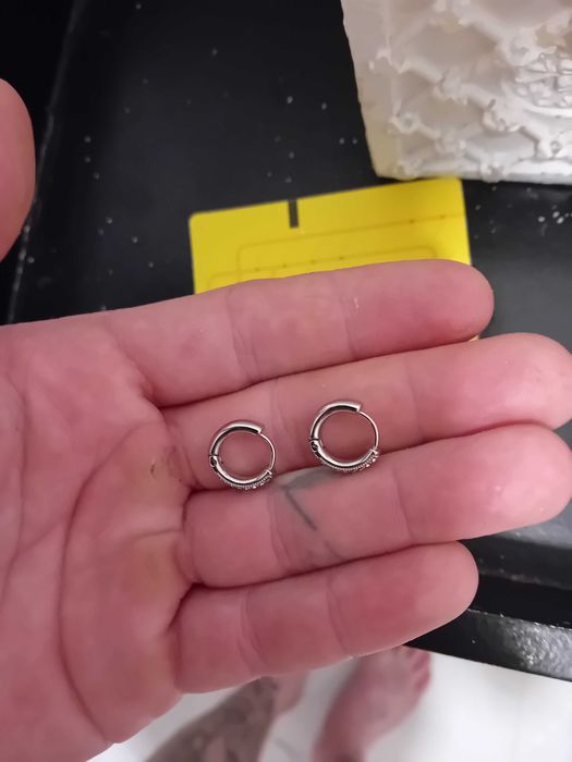 Argolas zirconia brilhantes homem ou mulher