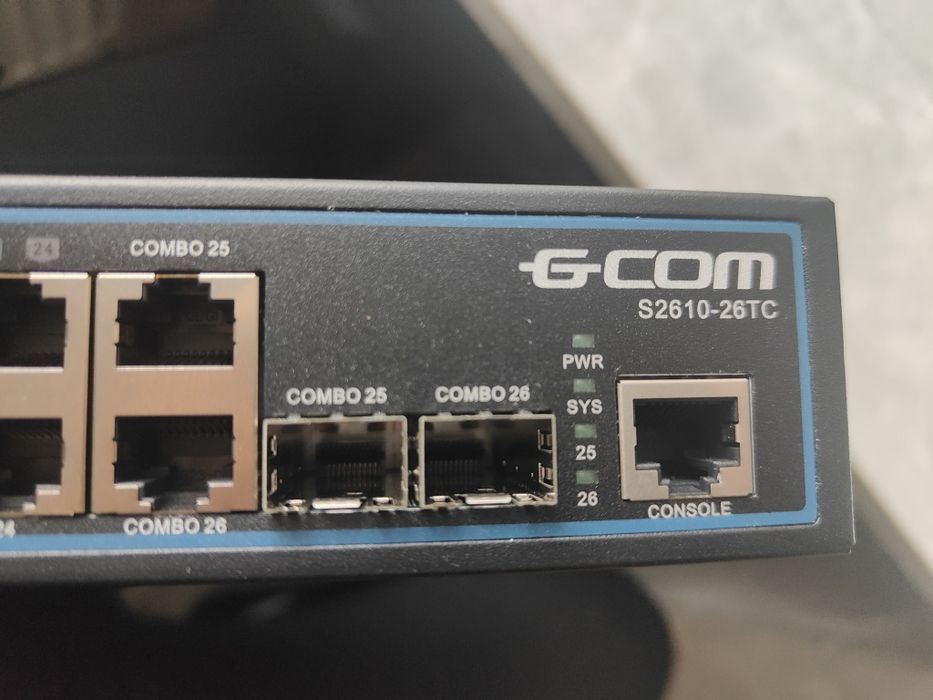 Коммутатор свич G-COM S2610-26TC