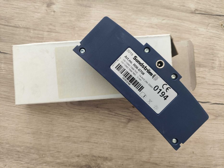 Akumulator Sundström SR-0708 do Półmasek Elektrycznych NOWY