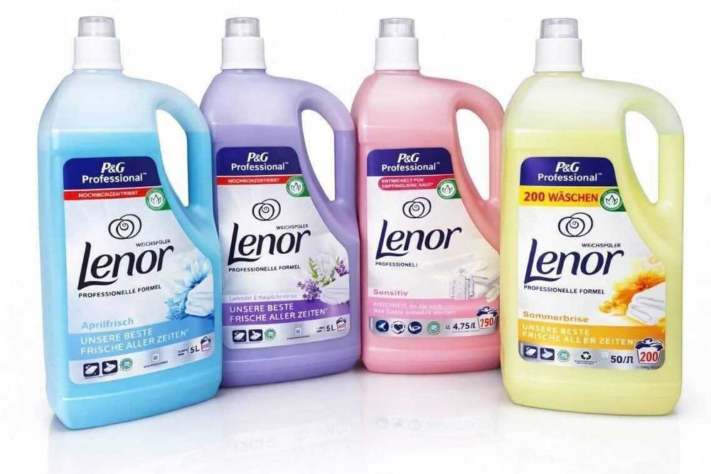 LENOR płyn do płukania do wyboru zolty niebieski bialy