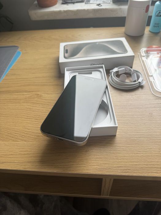 iPhone 15 Pro 128GB 100% | Natural Titanium | Okazja !
