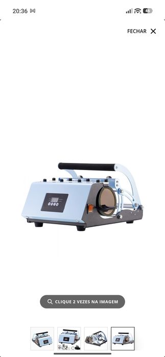 Prensa térmica de canecas