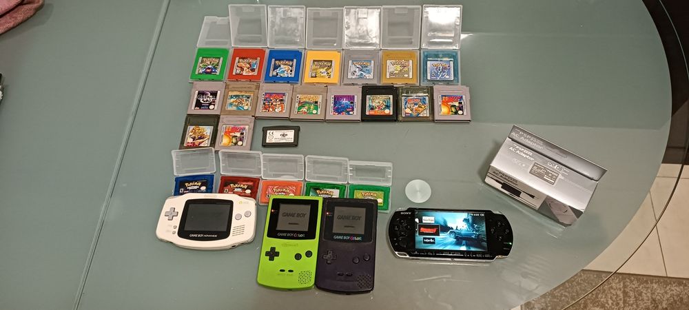 Lote de consolas portáteis
