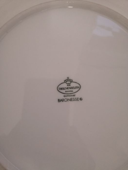 Посуда новогодняя, фарфор, ручная роспись